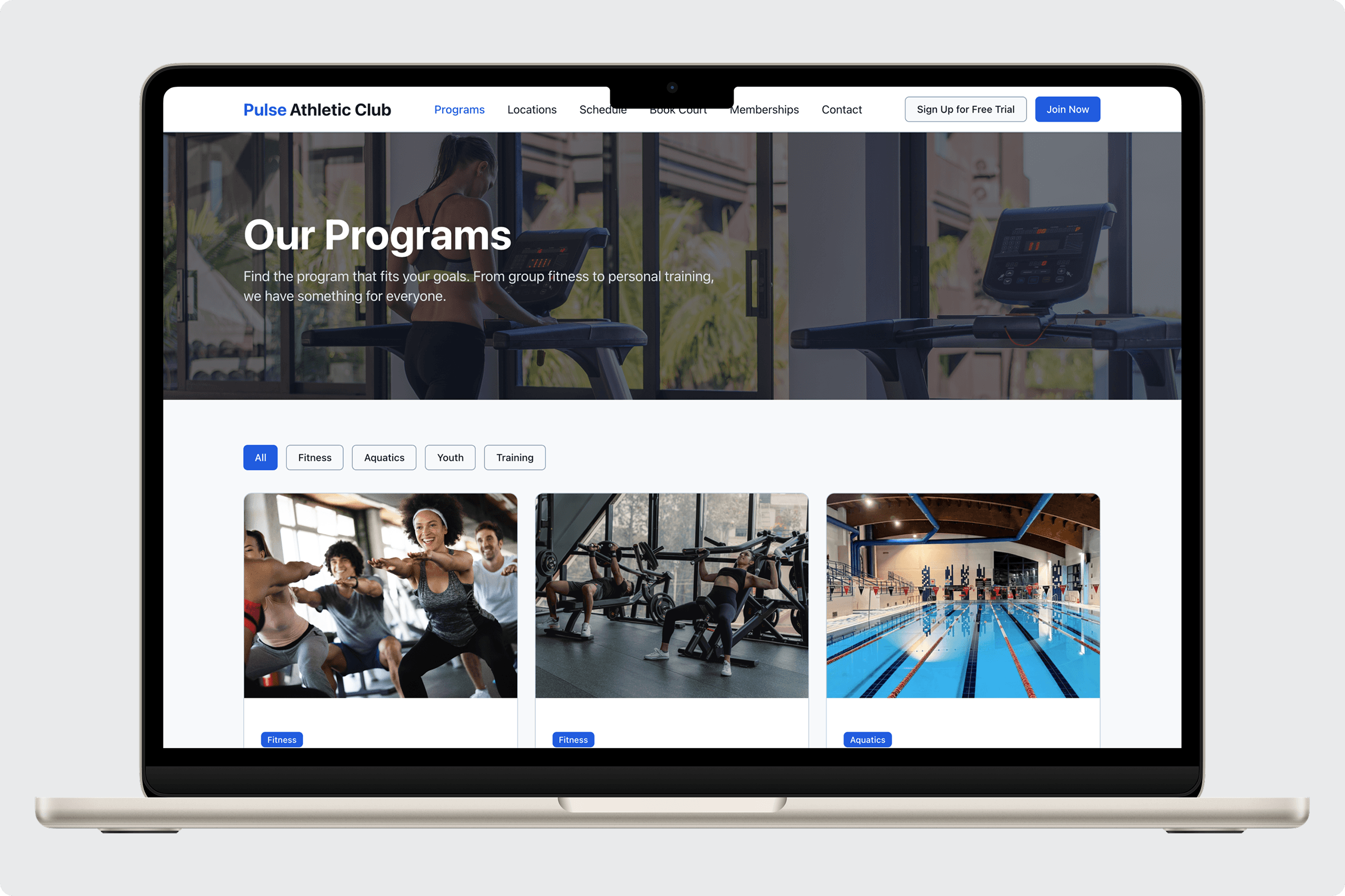 Pulse Athletic Club Theme gallery image 2