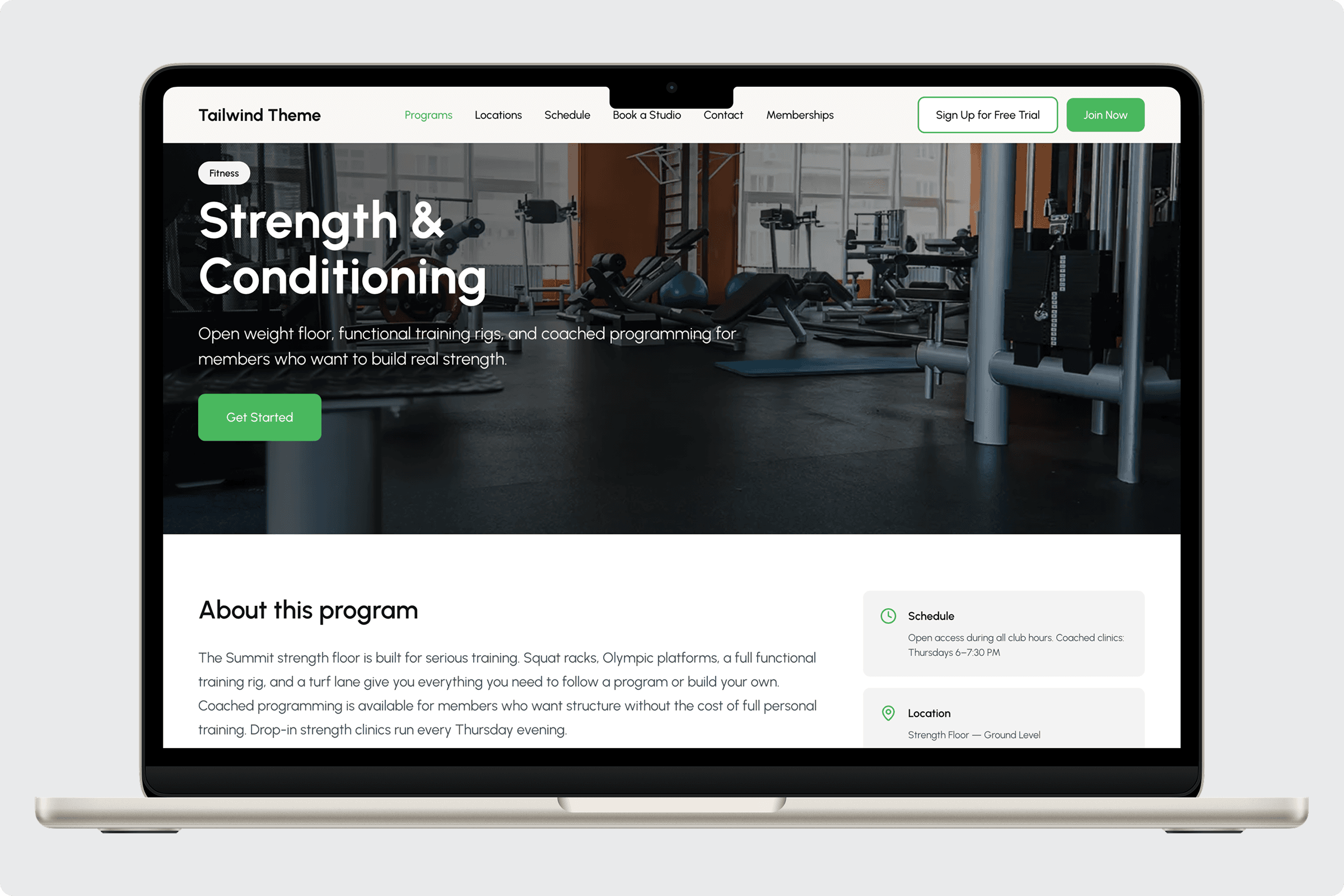 Tailwind Theme gallery image 3