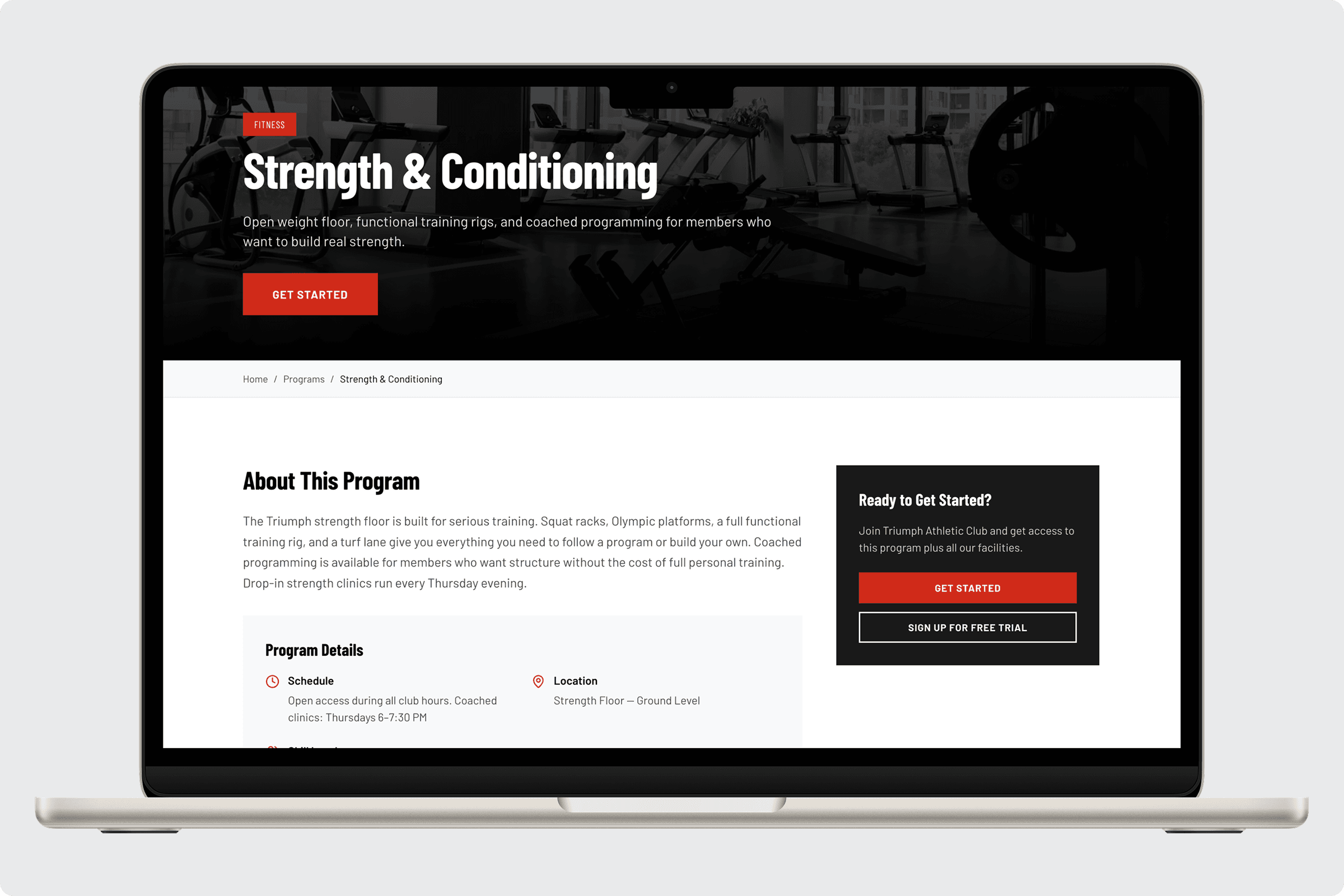 Triumph Fitness Theme gallery image 3